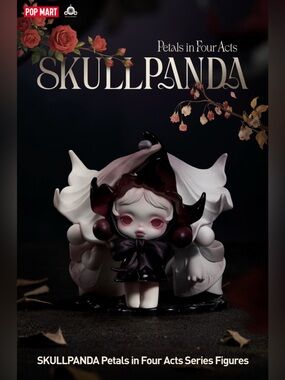Pop Mart Skullpanda Petals in Four Acts Single Boxes